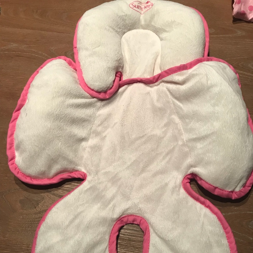Baby girl car seat insert